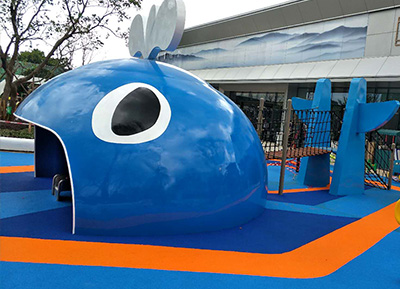 广西贺州碧桂园项目鲸鱼完工