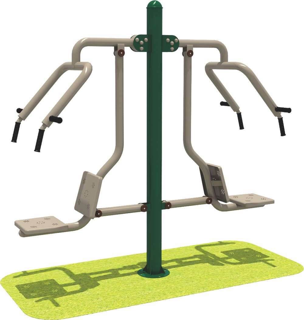 40001百老汇运动健身器材 限位双人坐