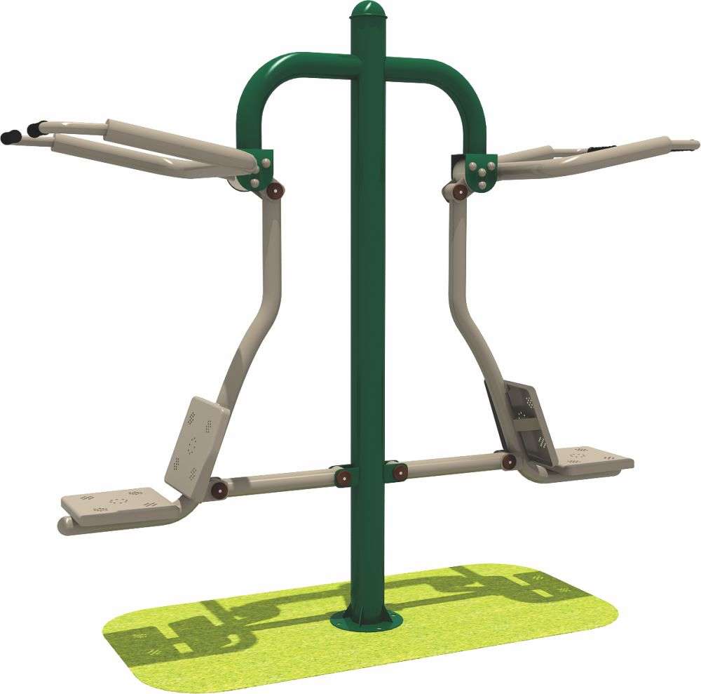 40001百老汇运动健身器材 限位双人坐