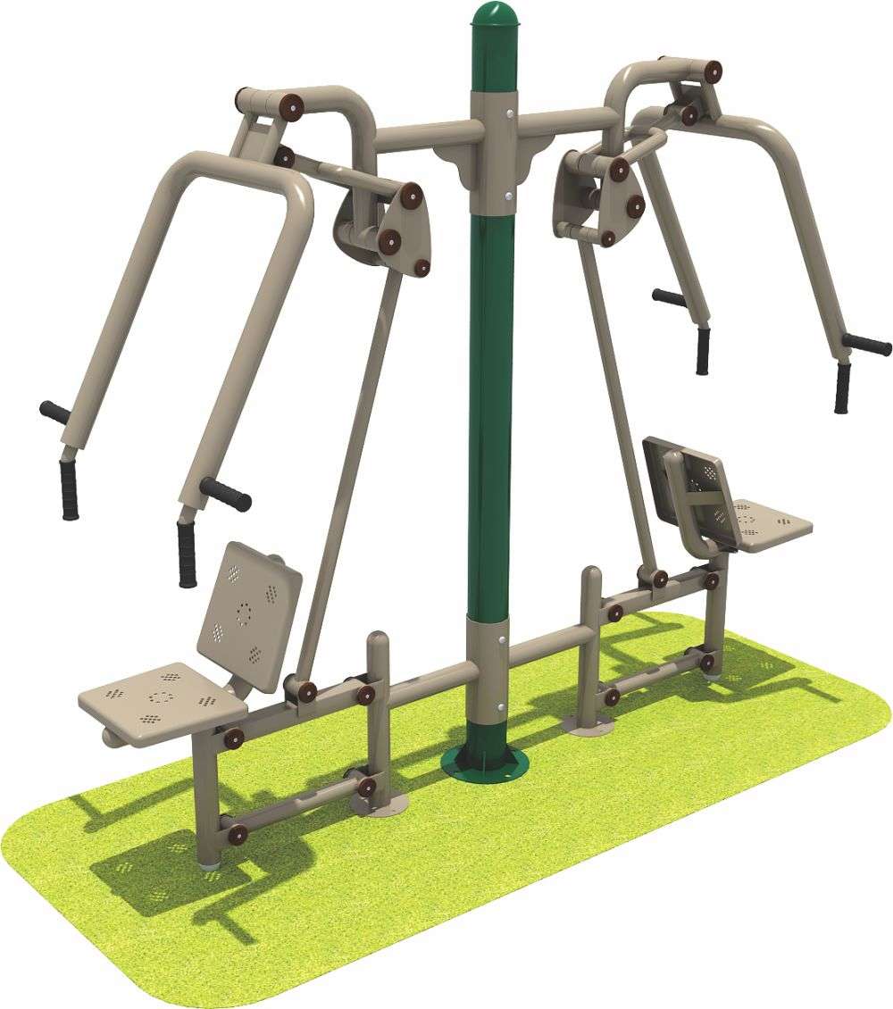 40001百老汇运动健身器材 双人坐推器