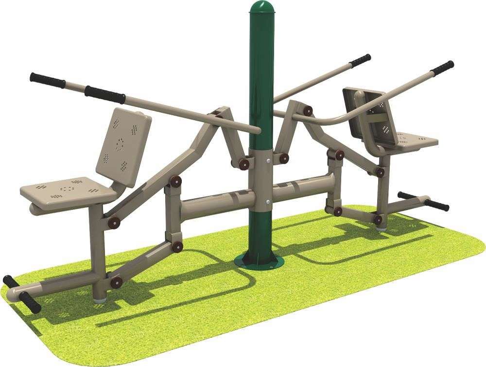 40001百老汇运动健身器材 双人坐压器