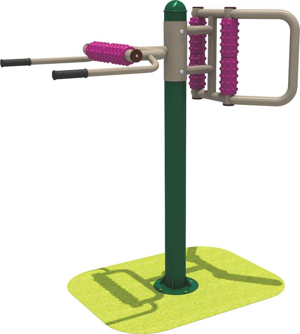 40001百老汇运动健身器材 双人腰背按